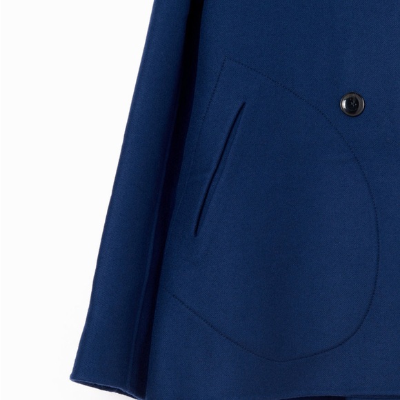 Sofie D’Hoore Camden Peacoat in Navy Blue,  Sz 34 - Picture 3 of 5